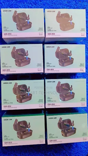 Green Lion Gm-85x 3 in 1 Dual Wireless Microphone Black Colour