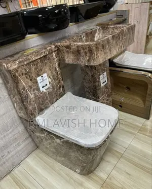 England Luxury Toilet Set With Marble Design