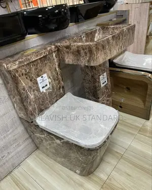 England Luxury Toilet Set With Marble Design
