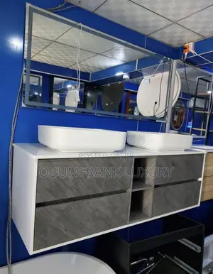 High Quality Double Cabinet Basin