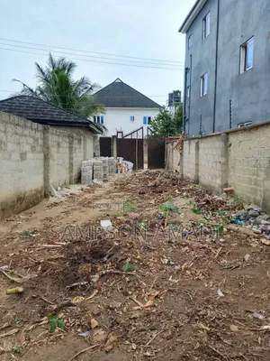 A Plot of Land for Sale Fenced at Alakahia by First Mechanic