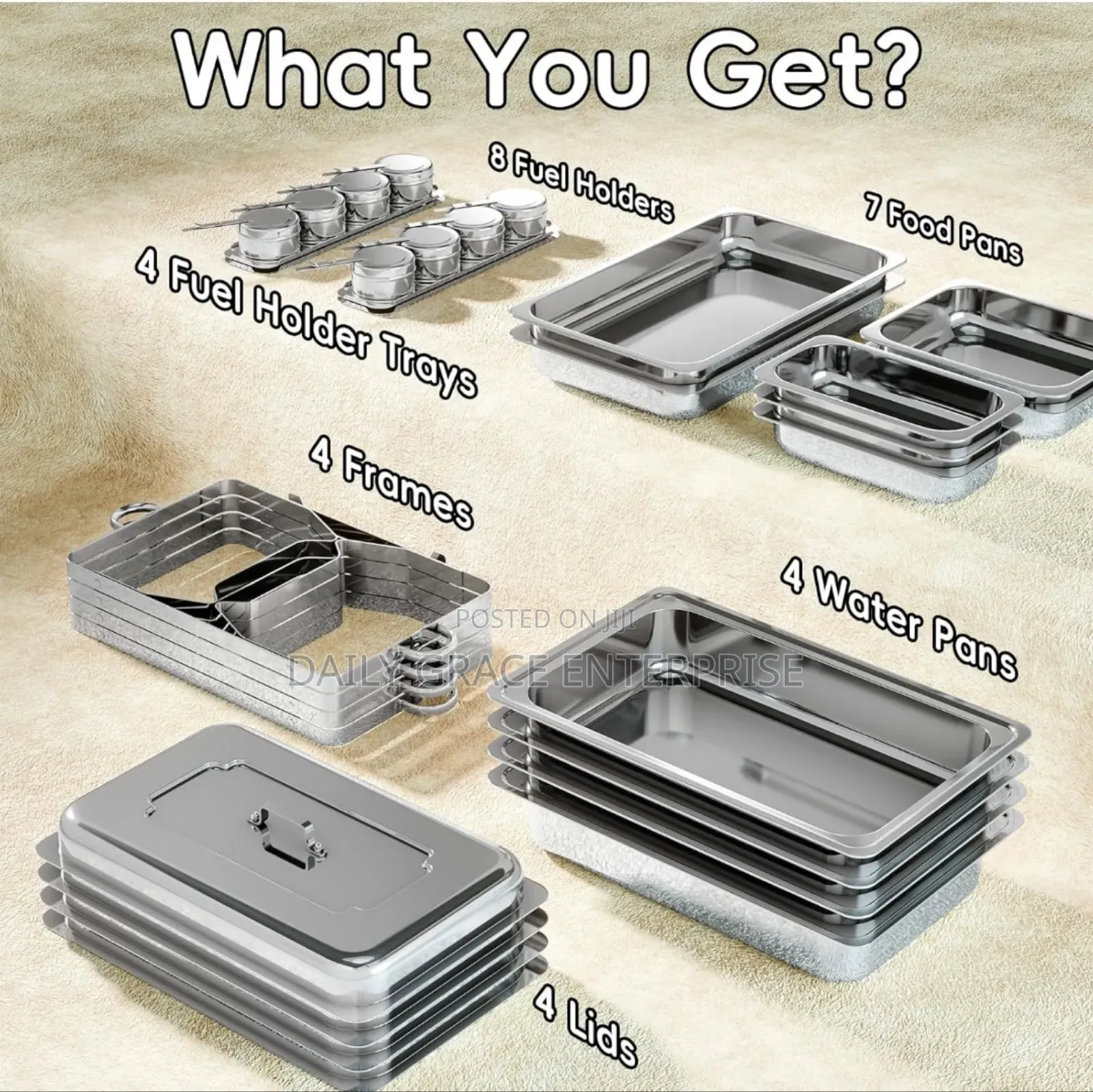 Us Chaffing Dishes[3 Different Types]