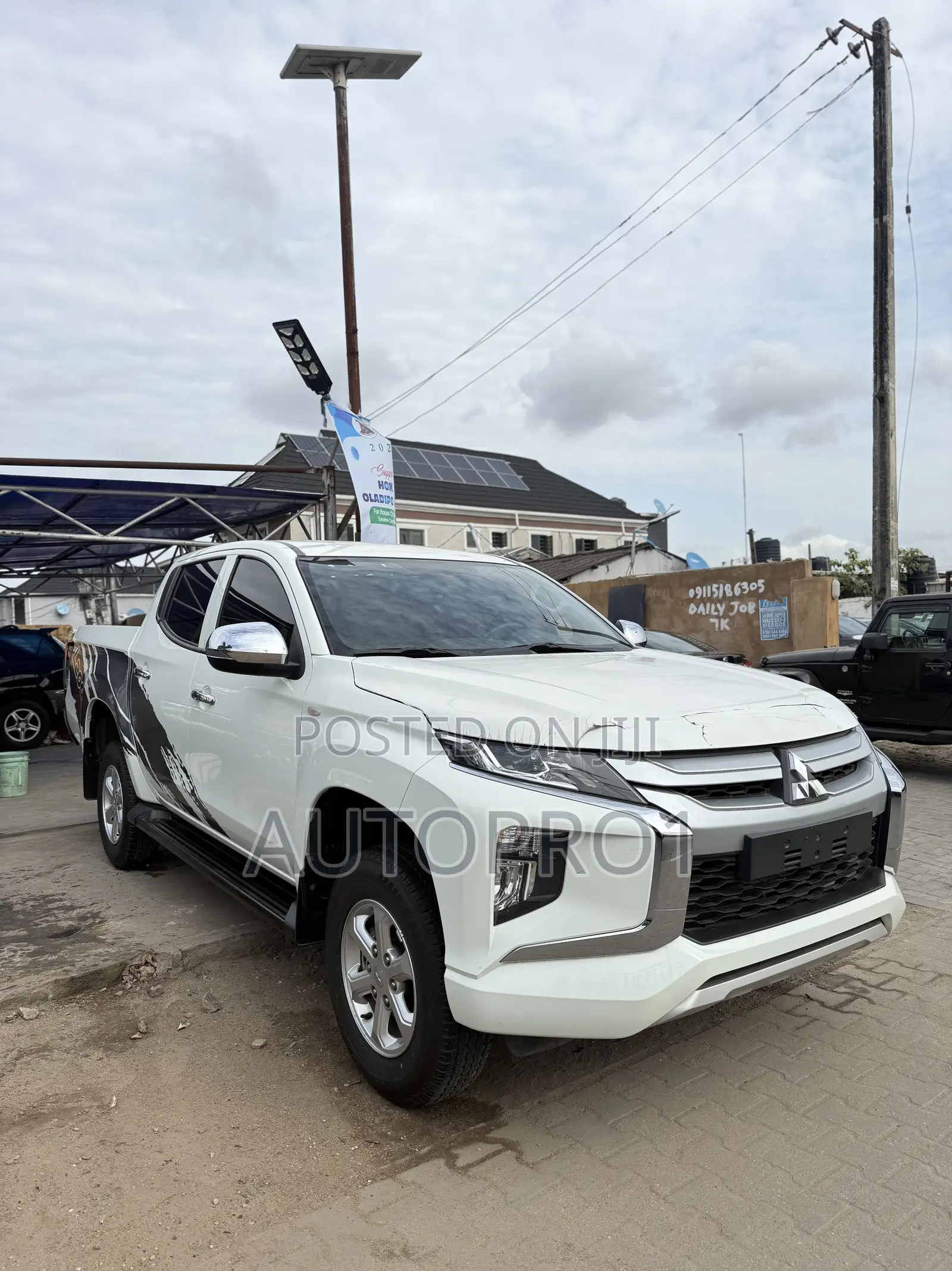 New Mitsubishi L200 2024 White
