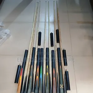 3-Piece Snooker Stick With Extension ,Professional Detachable Cue 9mm