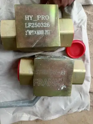 High Pressure Valve 2"X6000psi