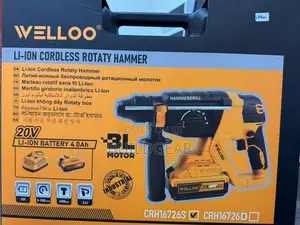 Welloo 20v Cordless Rotary Hammer Drill Machine