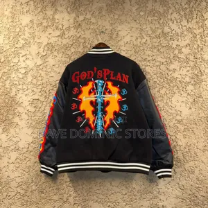Saint Tears God’S Plan Varsity Jacket