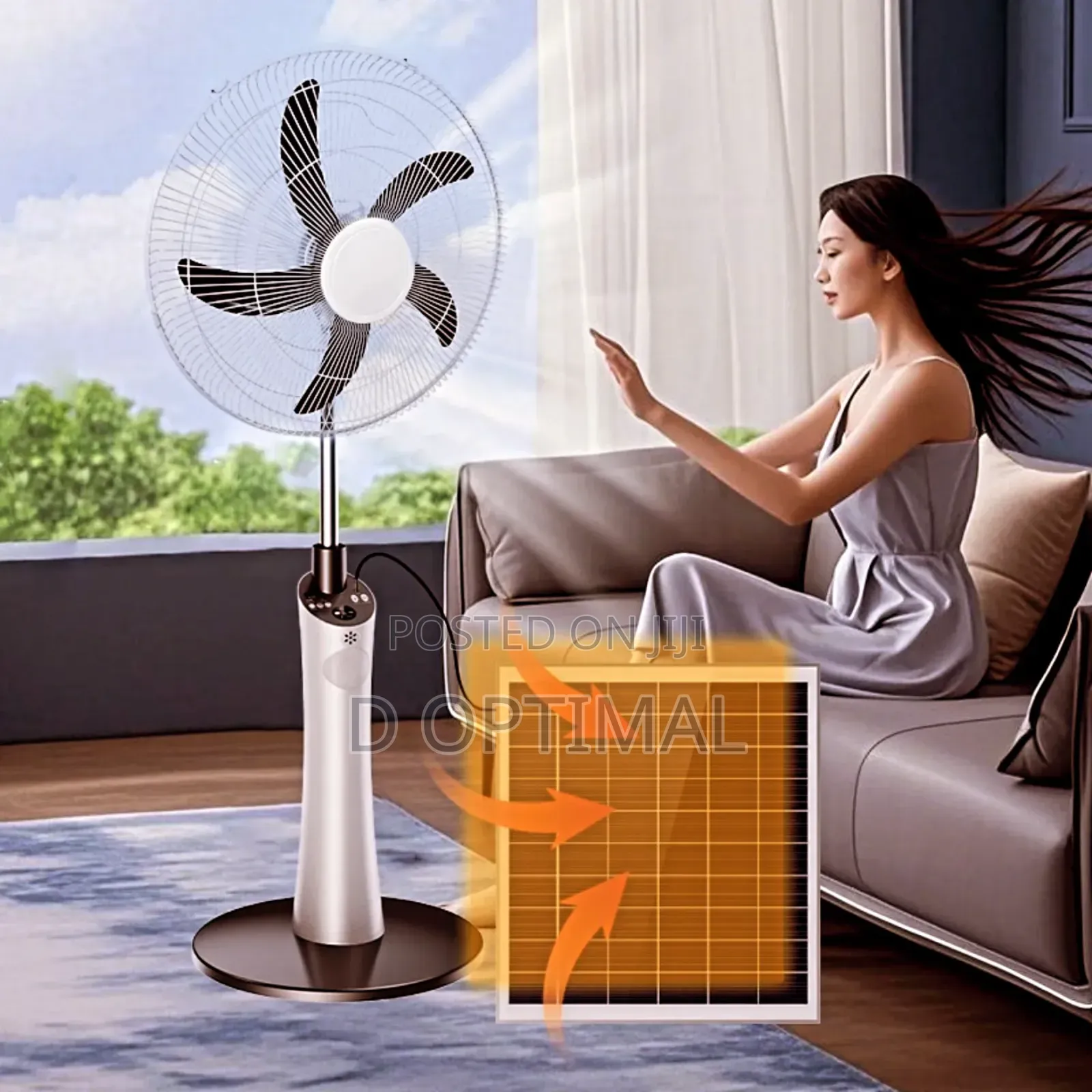 Solar Powered Fan