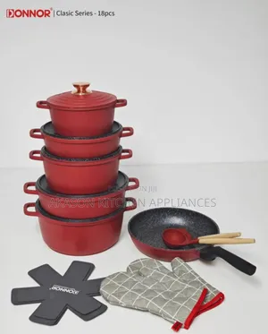 Donnor 18-PCS High Quality Granite Pot/Cookware Set