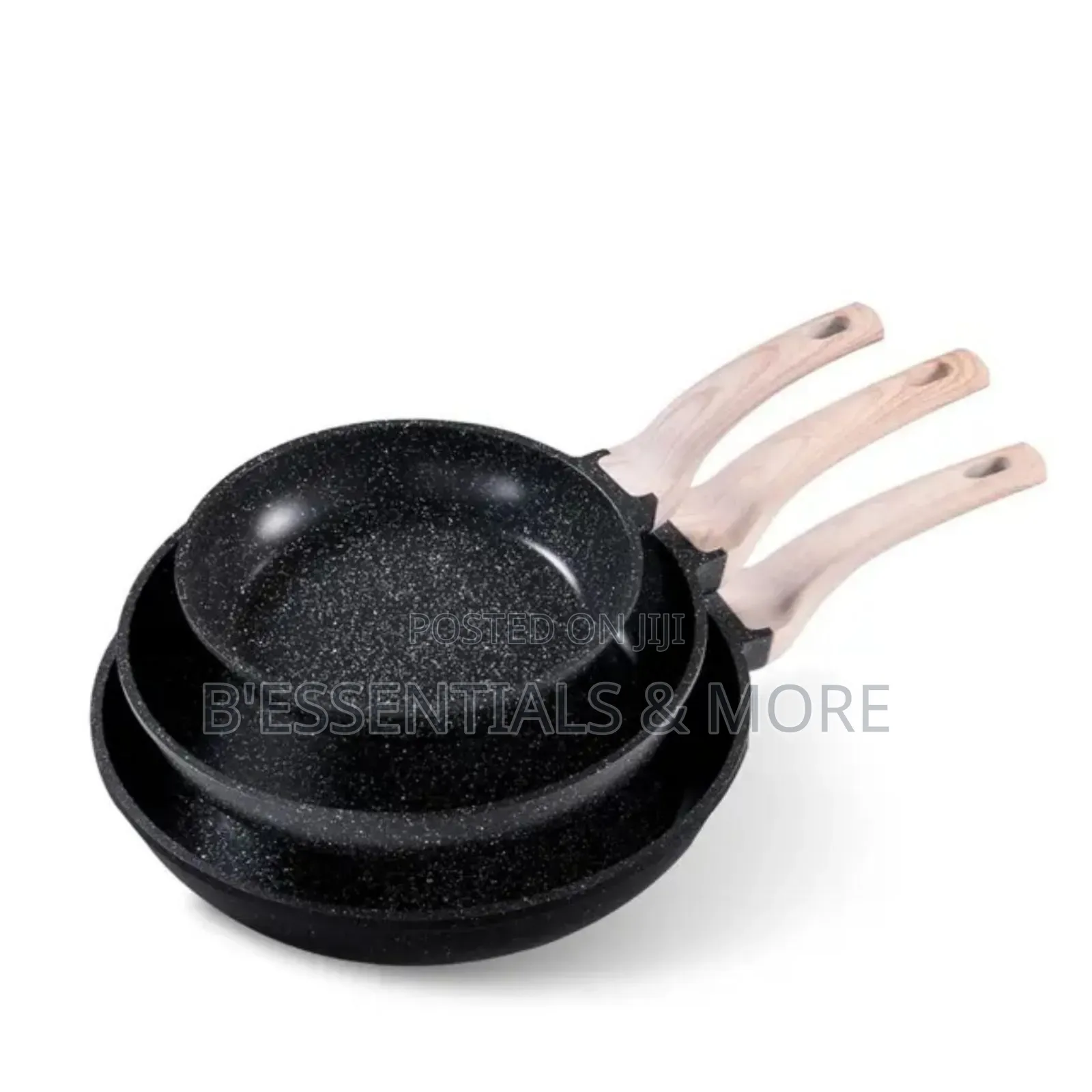 3pcs Set Non Stick Quality Fry Pan 
