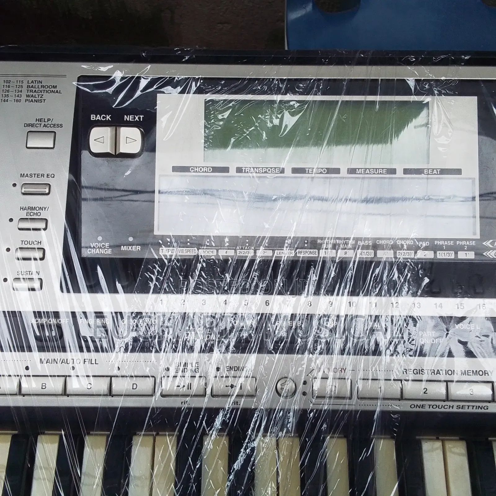 Yamaha Psr740 Professional Keyboard Clean Sound Powerful Features 