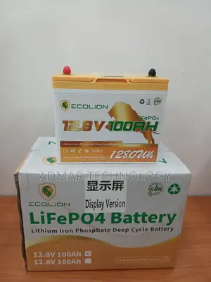 Ecolion 12.8v 100ah Lithium Ion Battery