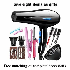 Complete Hair Dryer Set – Straightener, Curler Styling Tools