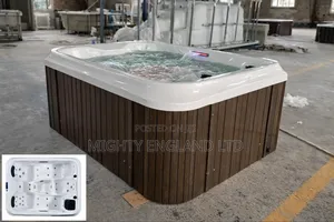 Modern 4-person Outdoor Hot Tub For Bathroom And Relaxation