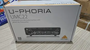 Behringer U-Phoria Umc22 Usb Audio Interface |
