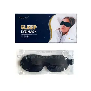 Adjustable 3d Sleep Eye Mask for Custom Fit and Comfort