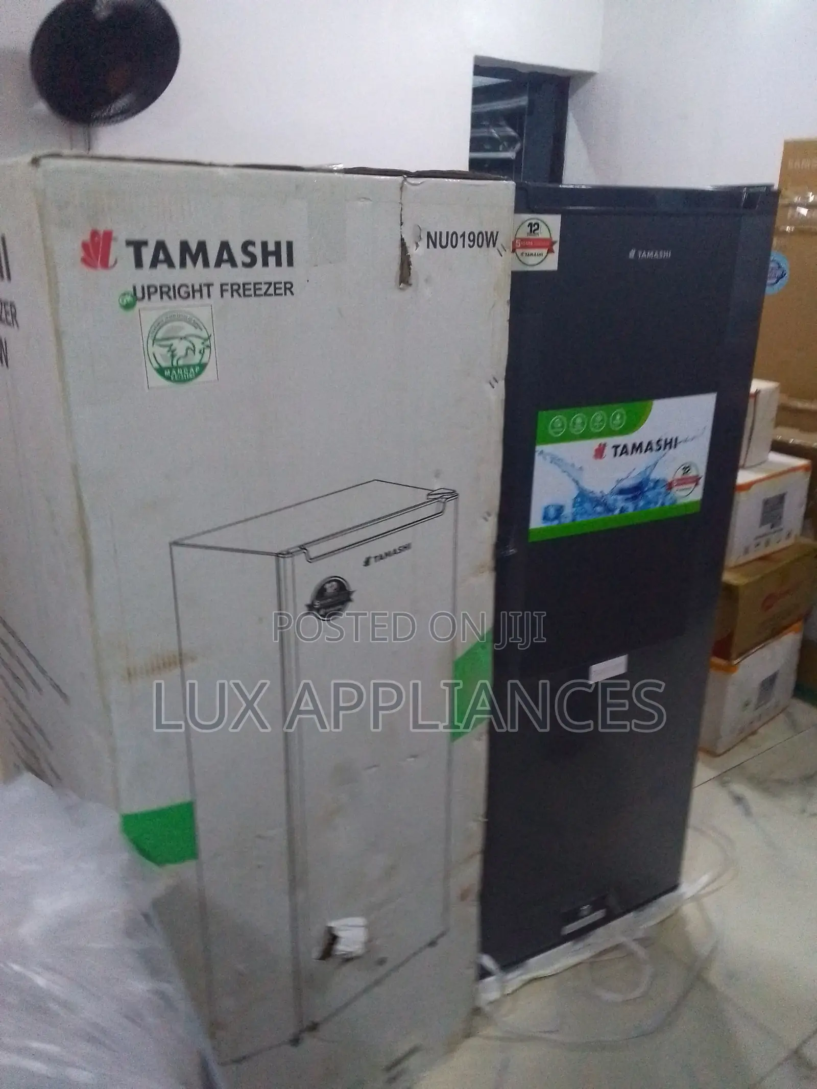 Tamashi Upright Freezer 250l – Compact Spacious