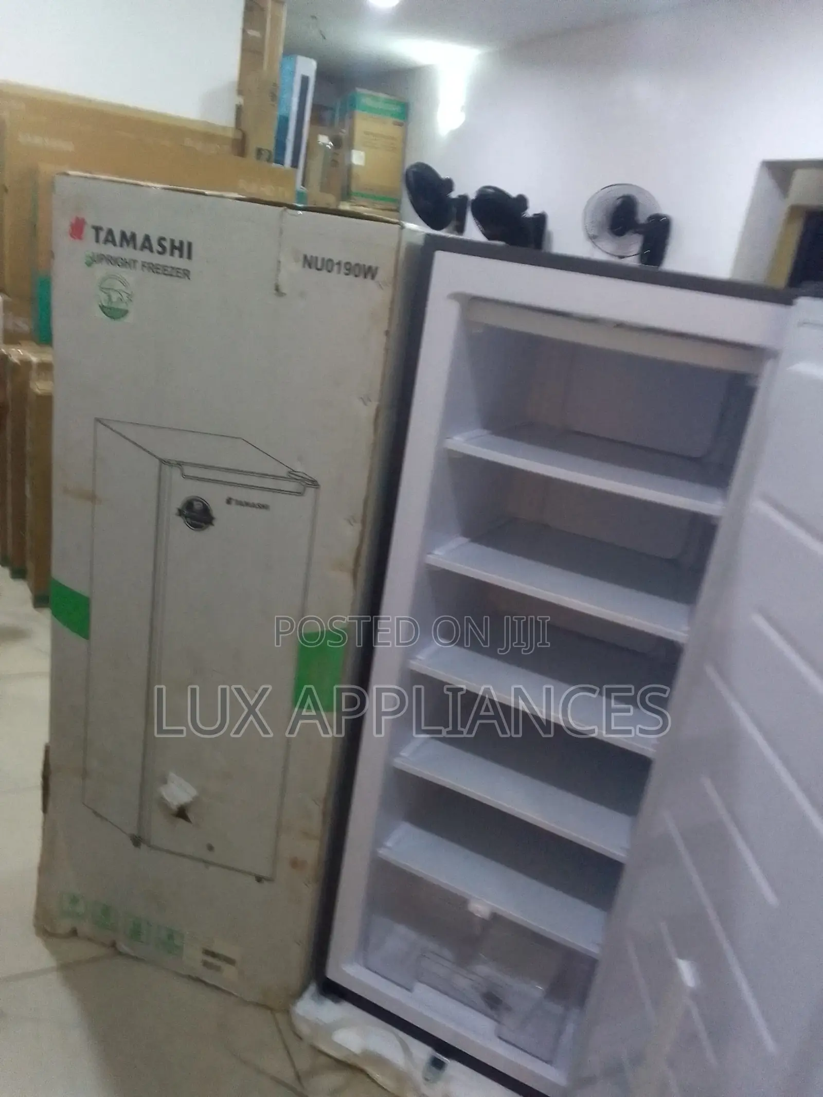 Tamashi Upright Freezer – Spacious Storage Compartments