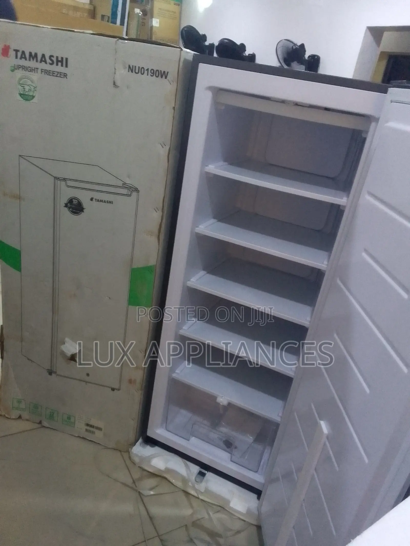 Tamashi Upright Freezer – Digital Temperature Display