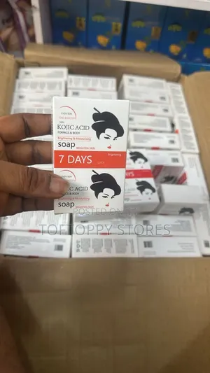 Kojic Acid Face and Body Brightening and Moisturizing Soap