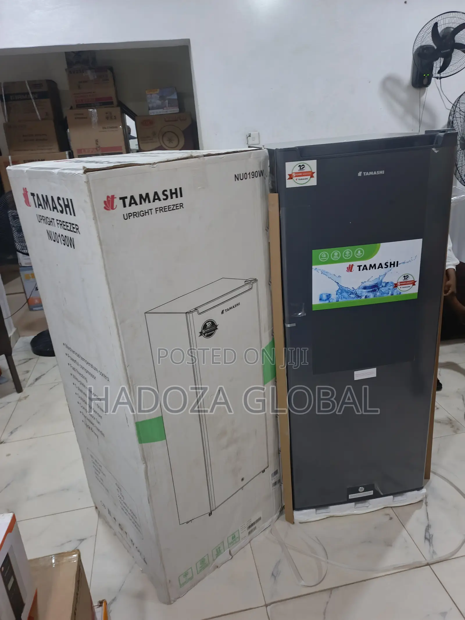 Tamashi Standing Freezer – Energy Saving Model