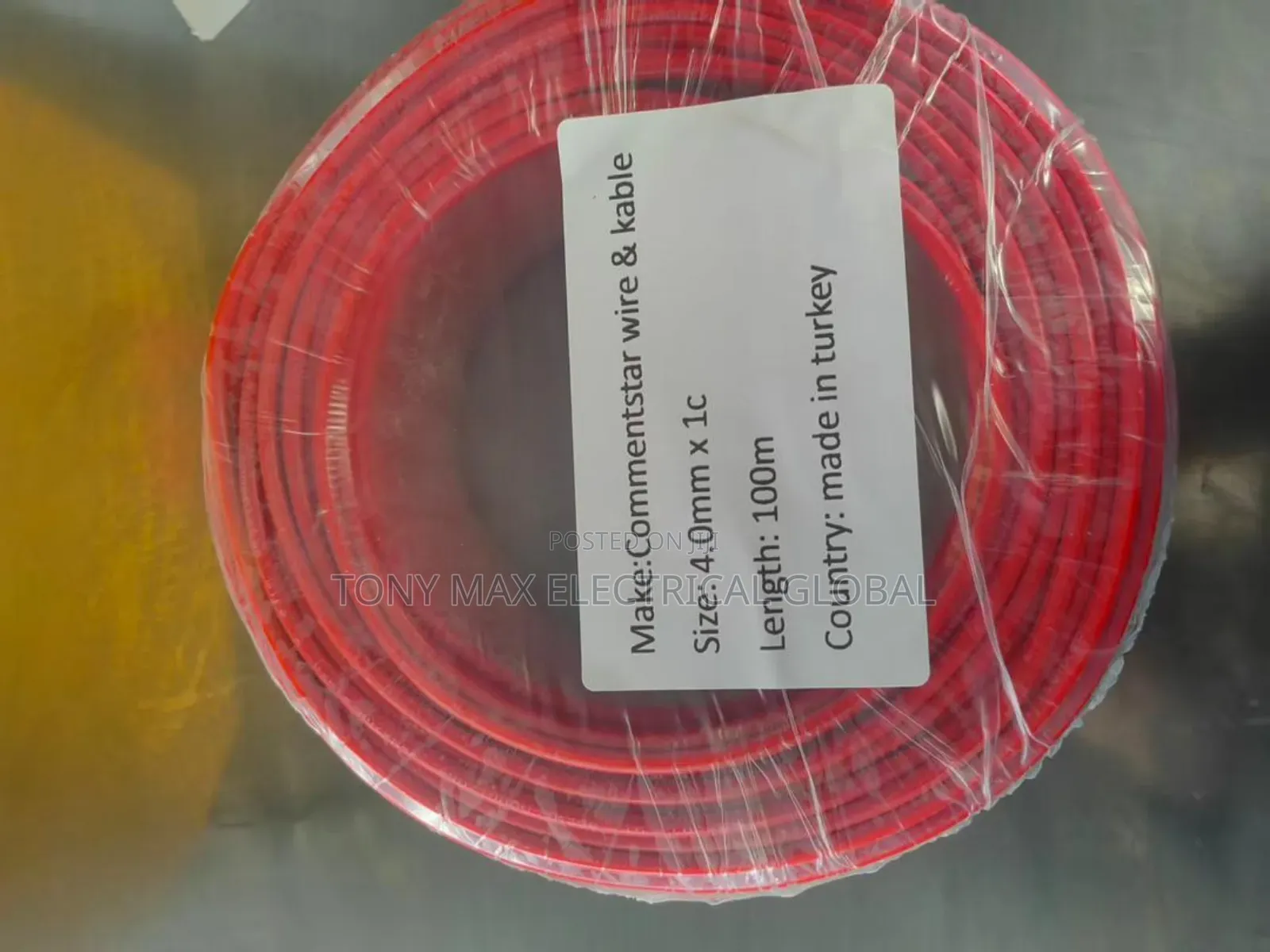 4mm Single Flexible Cable Full Gauge