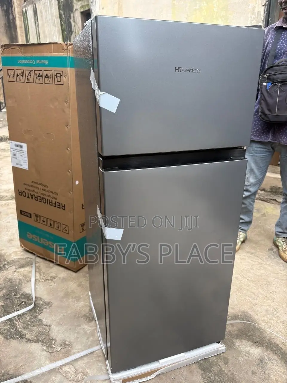 Hisense 124l Double Door Refrigerator – Energy Efficient Spacious