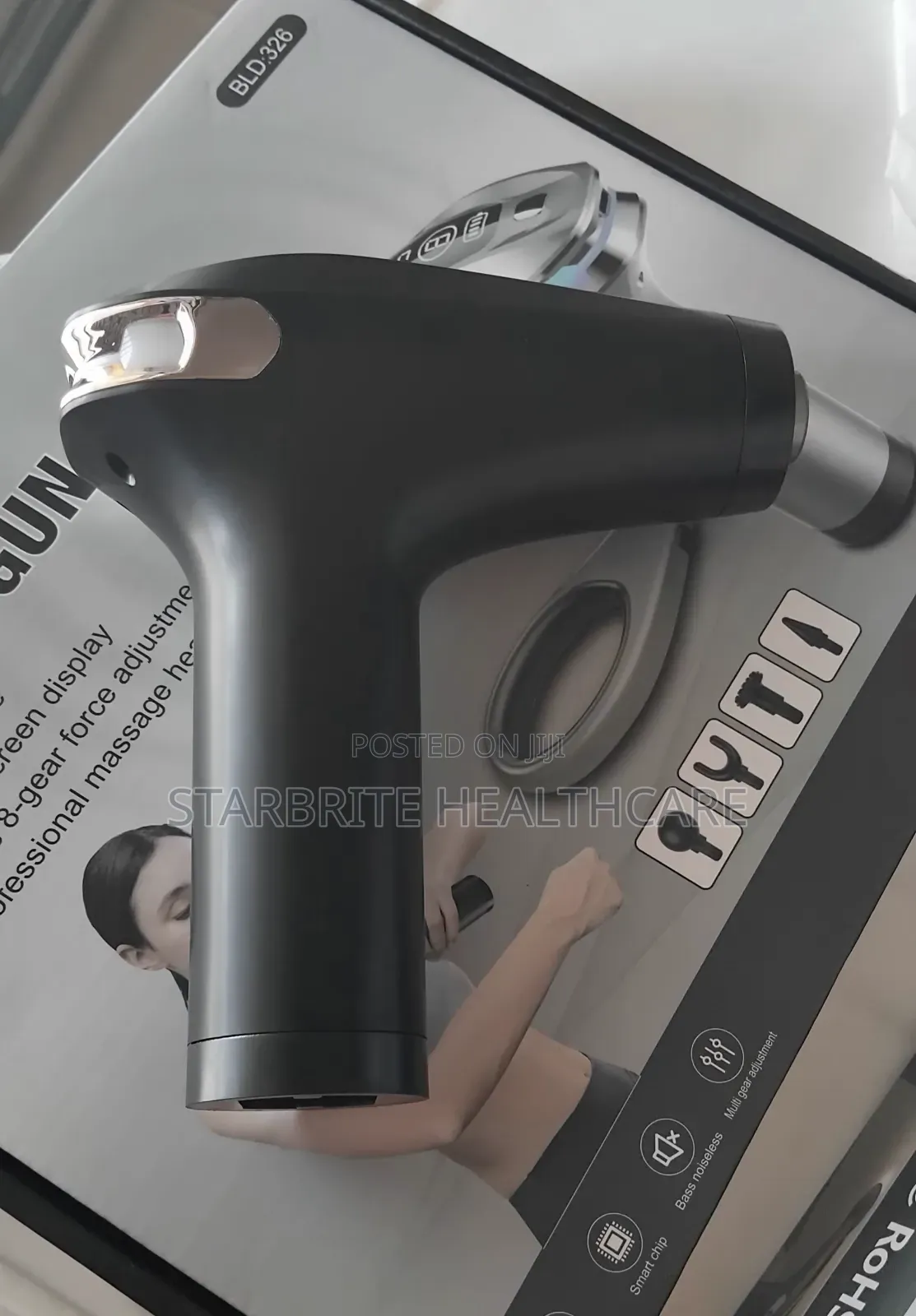 Facial Gun Pro Massager – Compact Power, Deep Relief