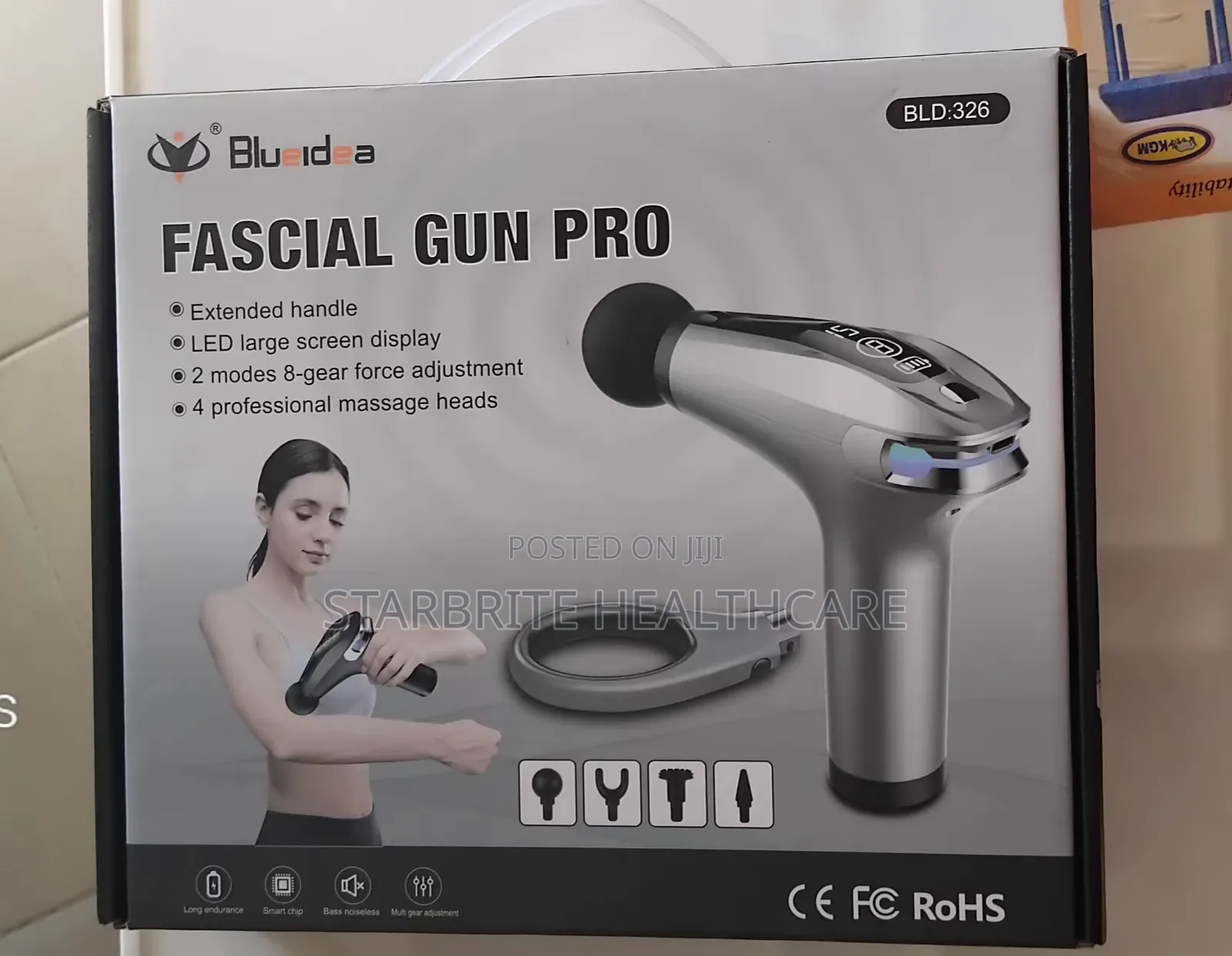 Facial Gun Pro Massager – Compact Power, Deep Relief