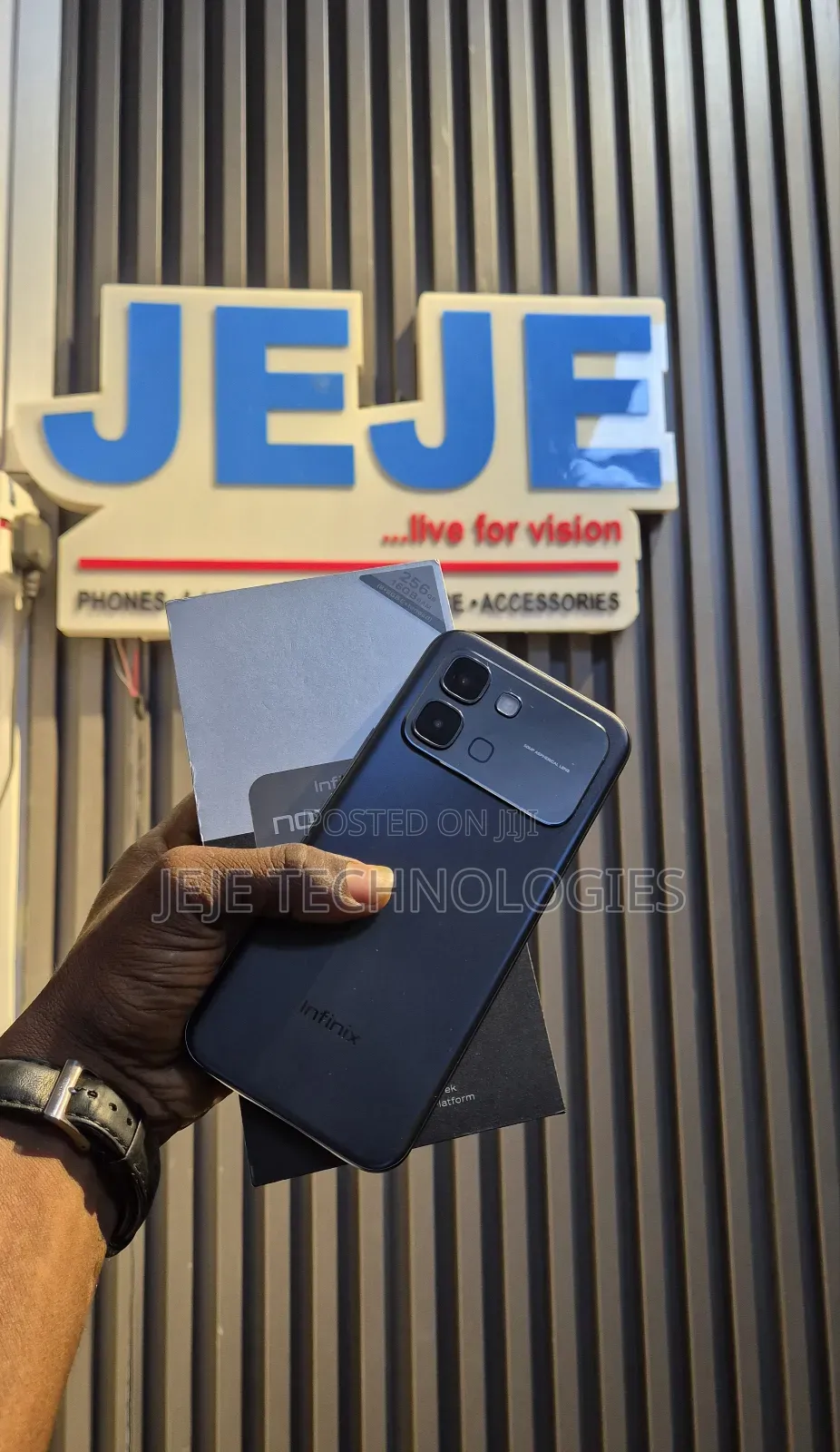 Infinix Note Edge 256 GB Black
