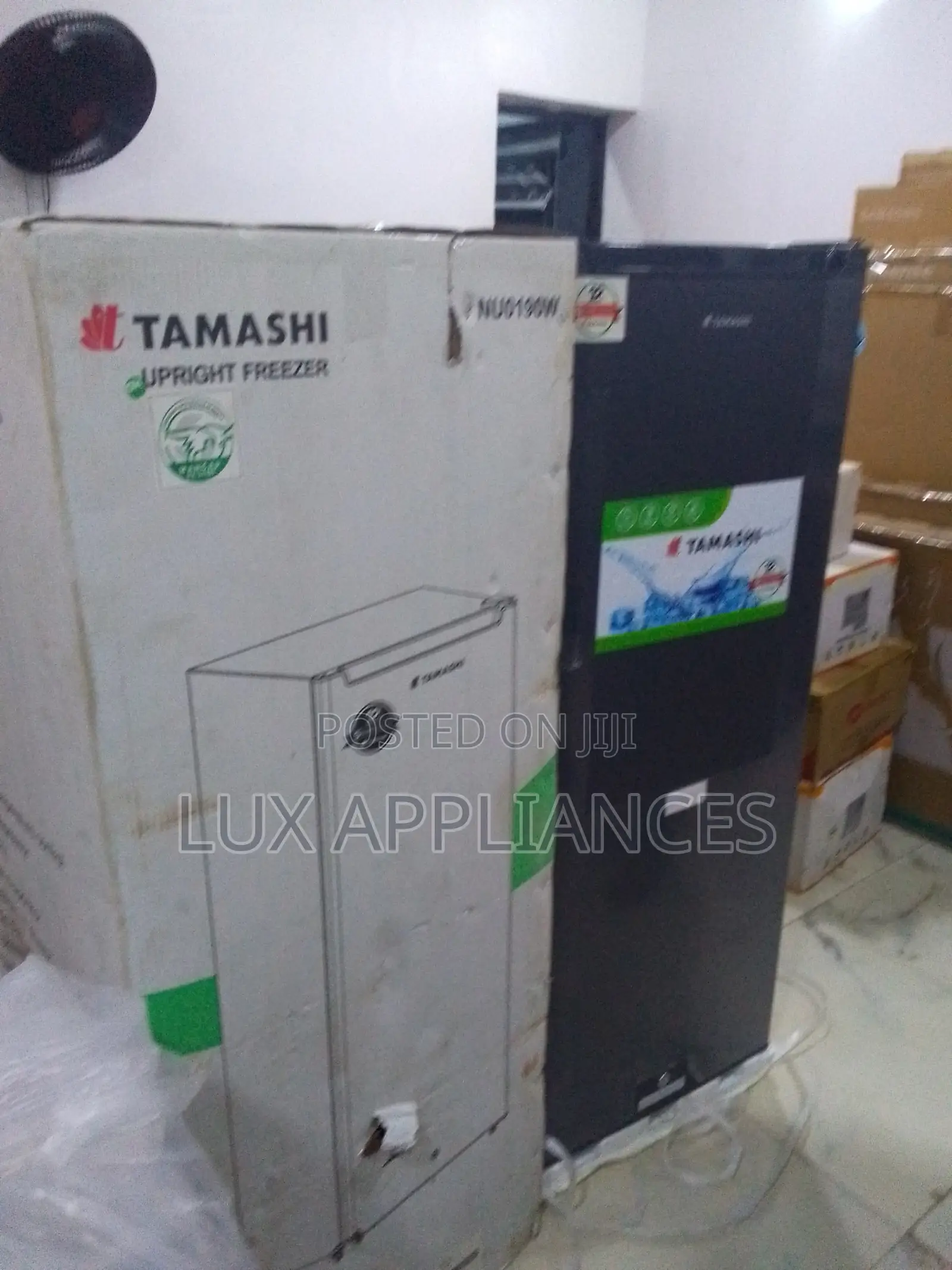 Tamashi Upright Freezer – Space-Saving Vertical Design