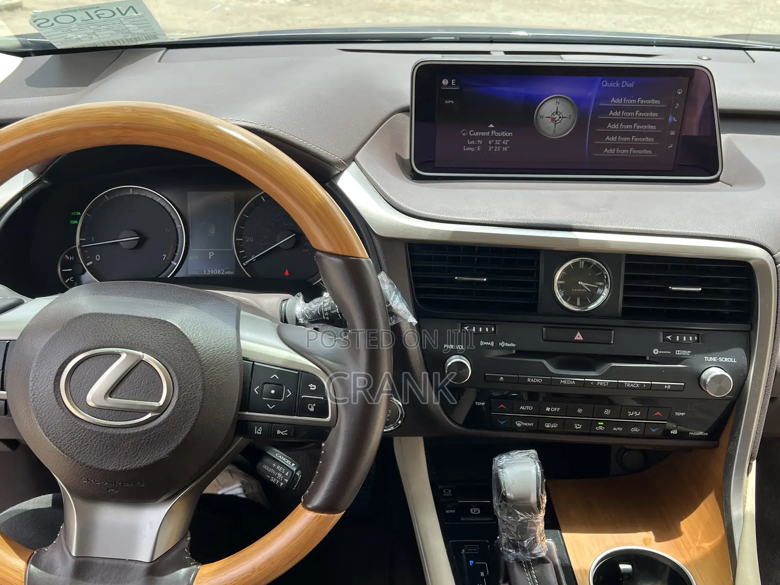 Lexus RX 350 FWD 2017 Gray
