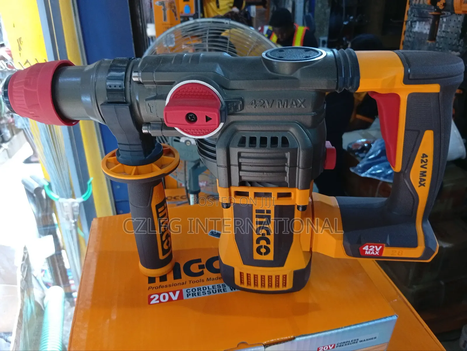 Battery Powered Rotary Hammer