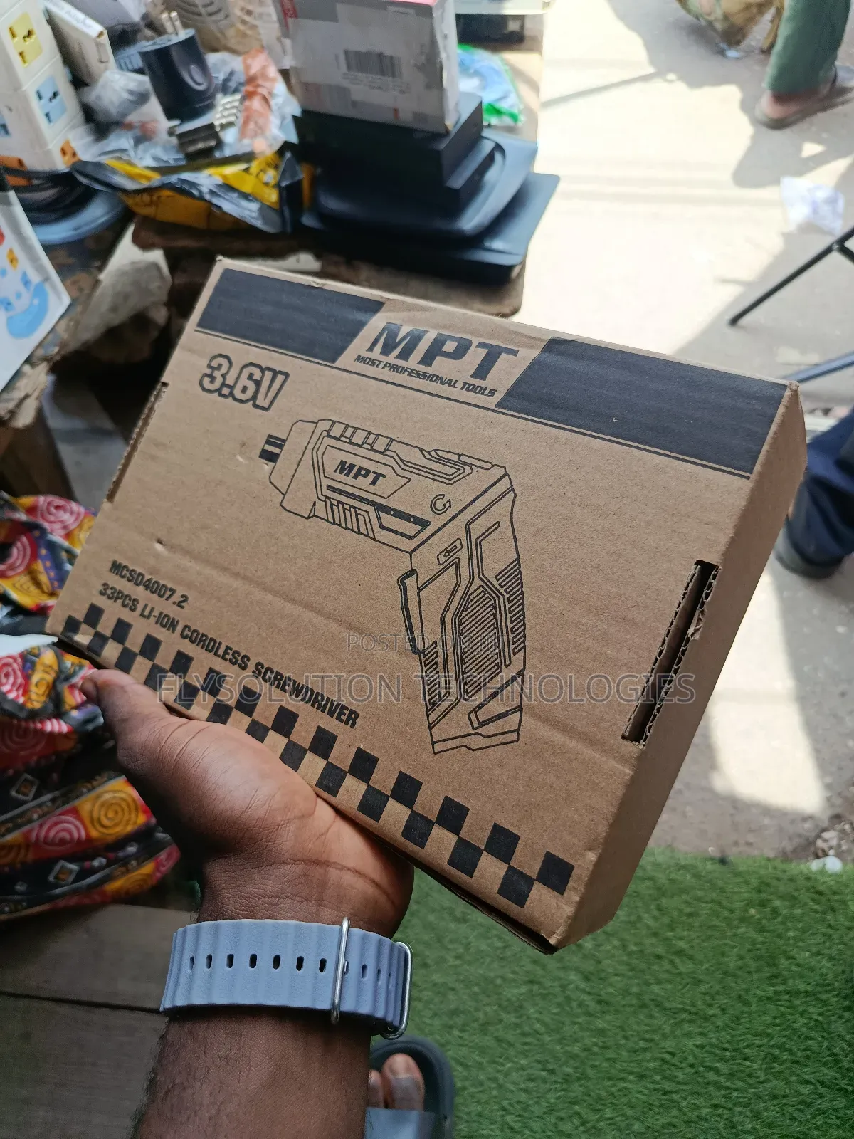 MPT McSd4007.2 3.6v Li-Ion Cordless Screwdriver 33 Sets