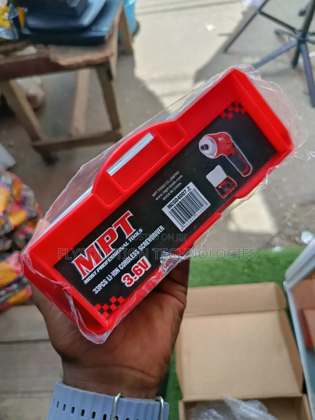 MPT McSd4007.2 3.6v Li-Ion Cordless Screwdriver 33 Sets