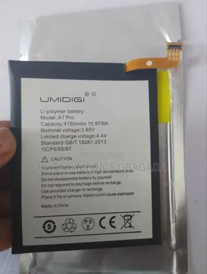 Umidigi A7 Pro Battery