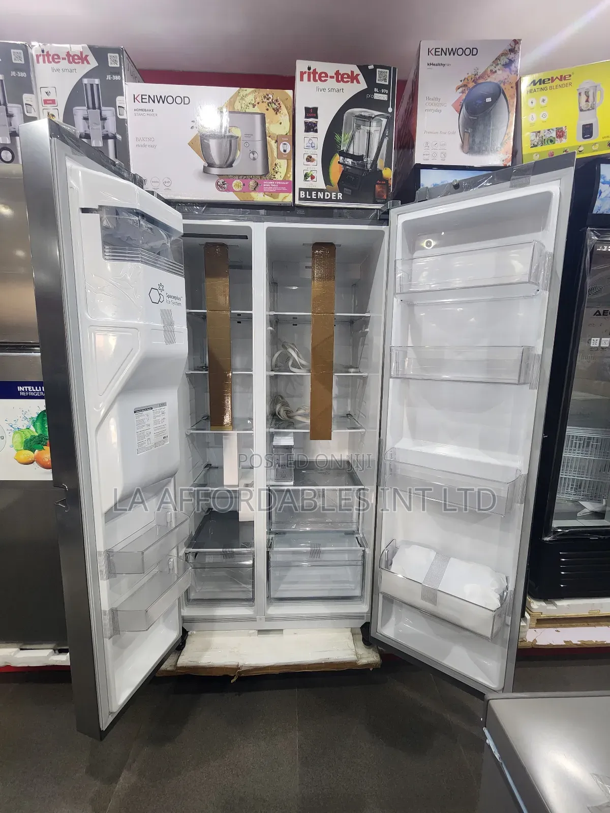 Lg Double Door Refrigerator. Model No: Gc-L257klkw