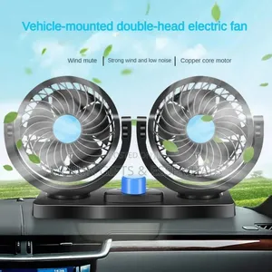 Double Headed Vehicle Fan
