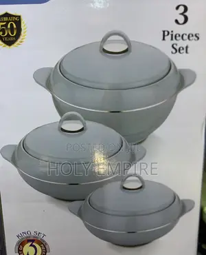 Glorex Insulated Casserole, 2500ml, 3500ml, 5000ml