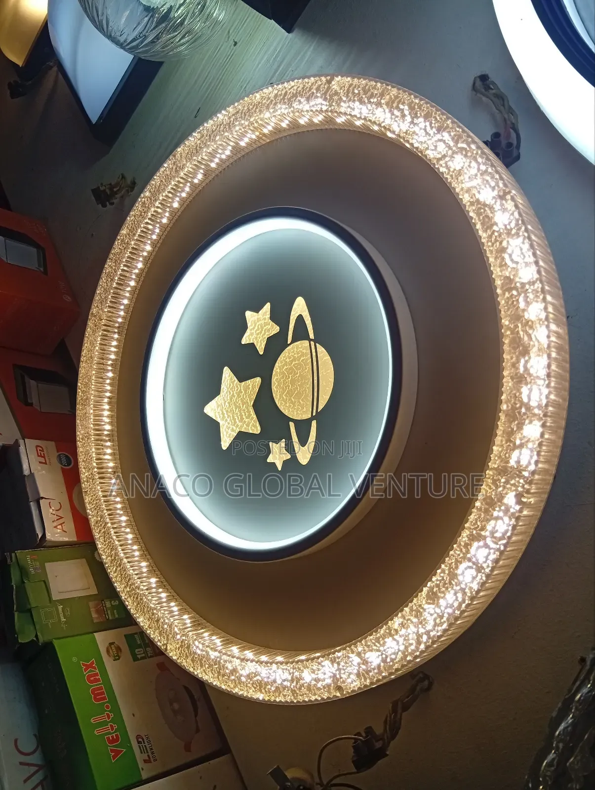 Led Ceiling Light 3 Colours Light White Body