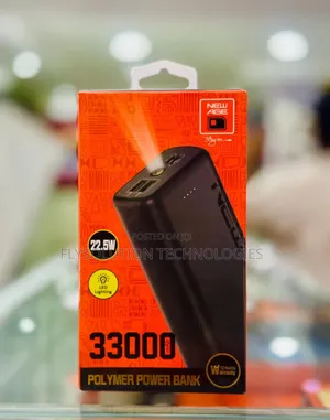 New Age 33000mah Polymer Power Bank Turbo Ultra 3