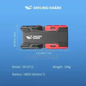 1pc Mini Flashlight, Smiling Shark Sd0712 Protable Floodlight, Led2 To