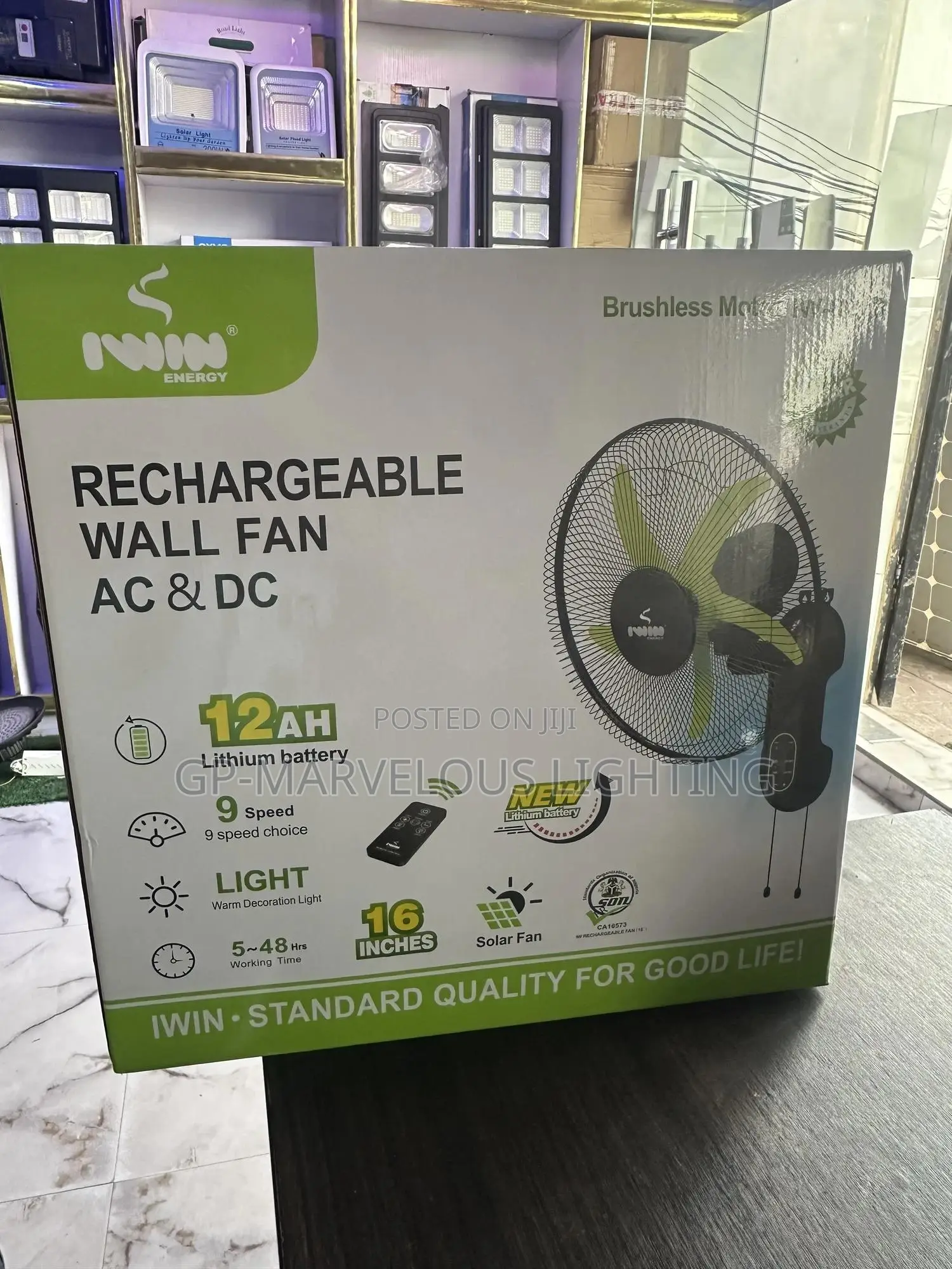 Solar Wall Fan