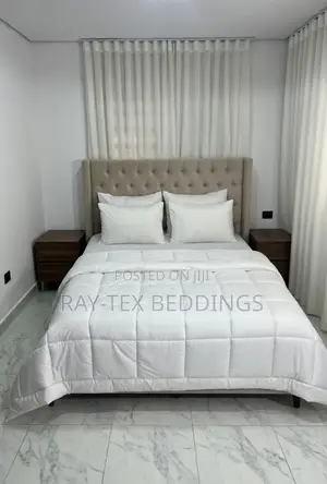 Pure Egyptian Cotton White Duvet Set (Hotel Standard)