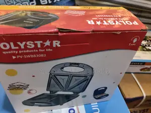 Polystar Bread Toaster Pv-Swb830b2 Compact Design