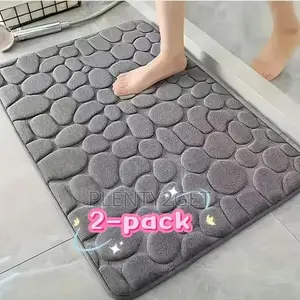 Memory Foam Bathroom Rug Set, Ultra Soft Bath Mat, Showerbathroom Mats
