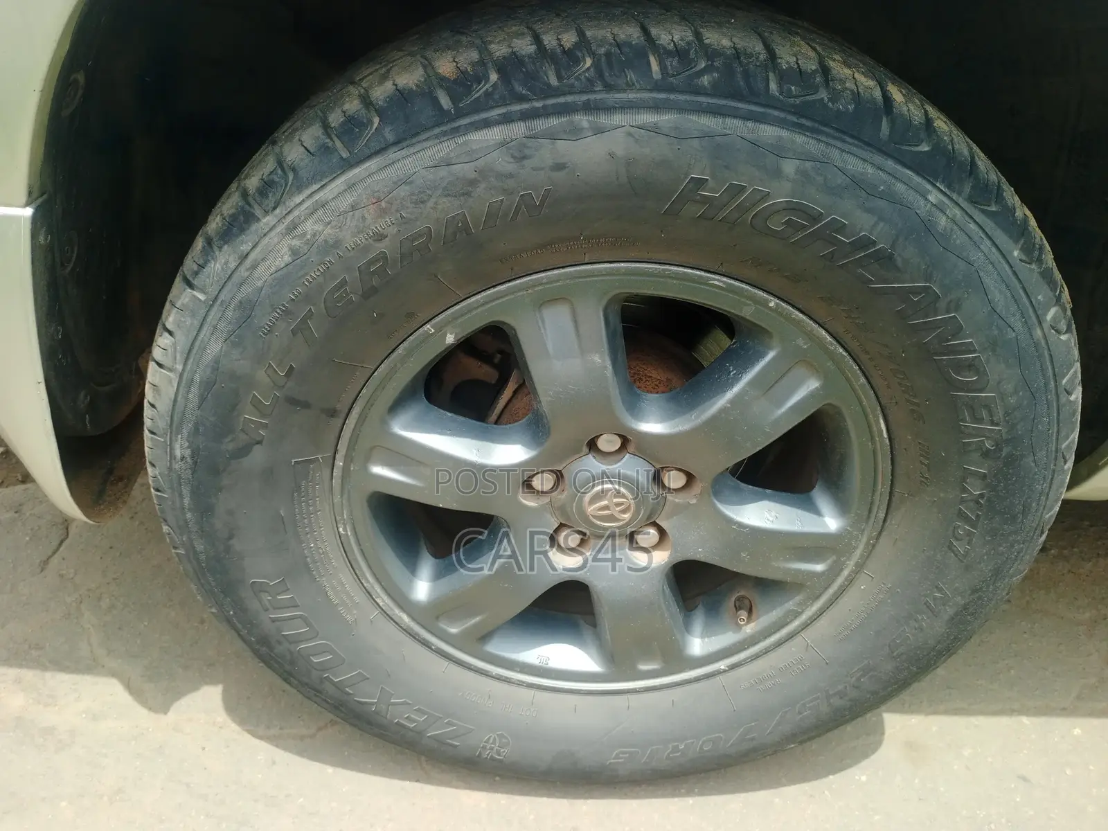 Toyota Highlander 2005 Silver