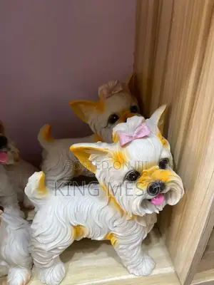 Dog Figurine Available as Seen