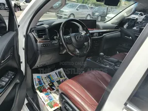 Lexus LX 570 (5 seats) AWD 2018 White