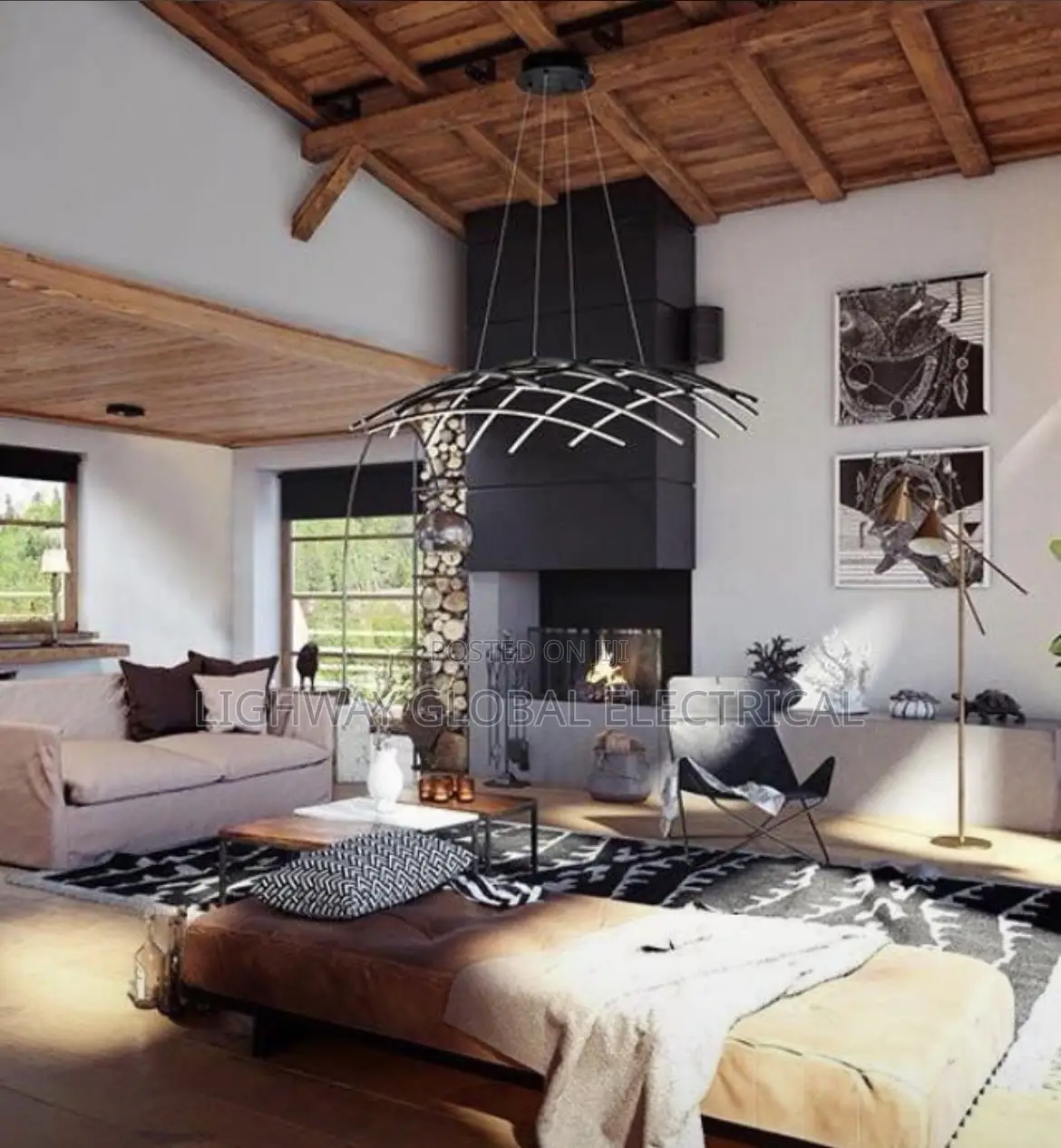 Minimalist Chandelier